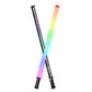 GVM-BD-100D RGB & Bi-Color Wand Light 2 Light Kit - GVMLED