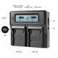 GVM BP-A60 Dual Charger with Battery for Canon C300 Mark II, C200 & C200B (6800mAh) - GVMLED