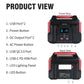 GVM H300W Portable Power Station - GVMLED
