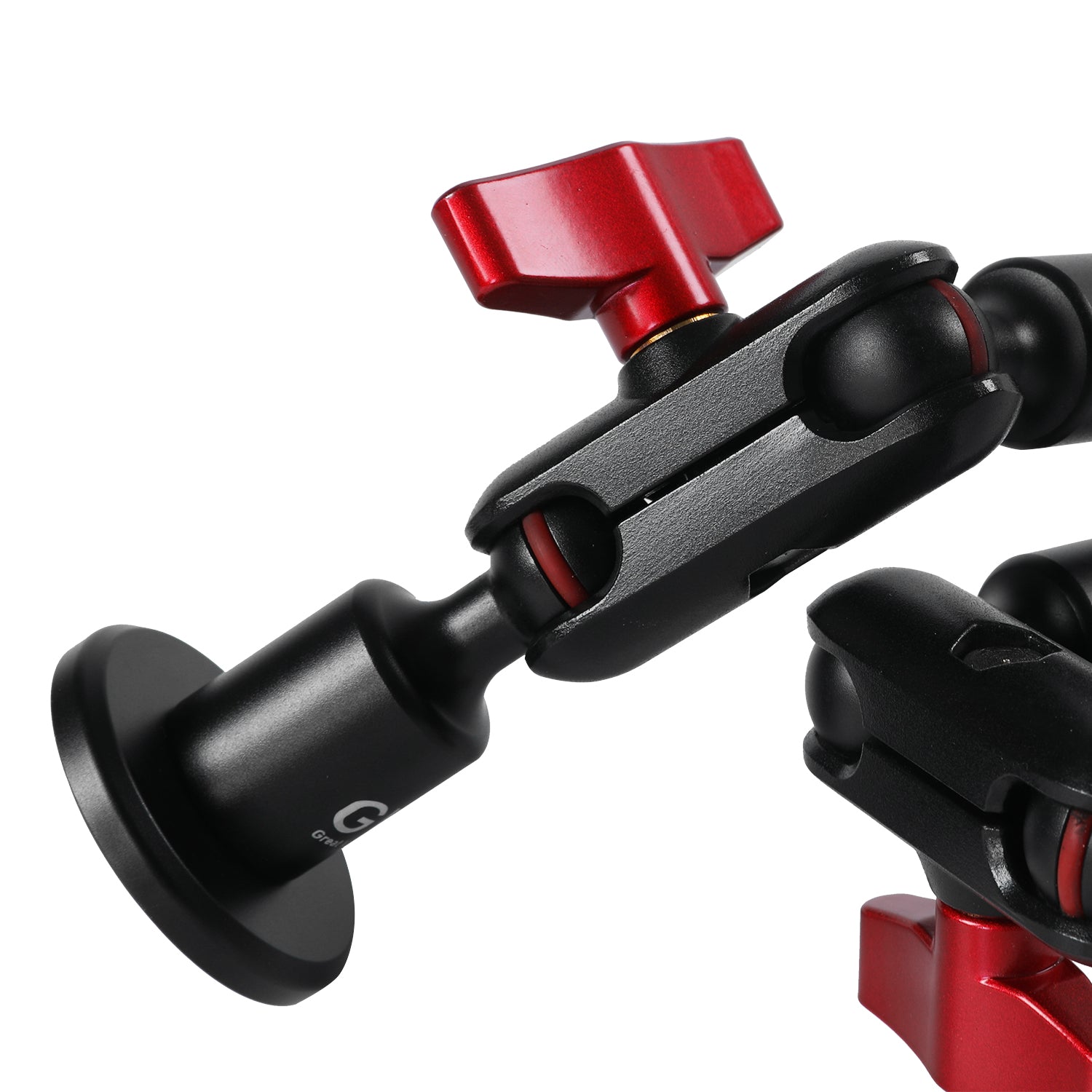 GVM Heavy-Duty Dual 31" 3 Section Articulating Magic Arms with 1/4'' Screw to 3/8'' Ball Heads - GVMLED