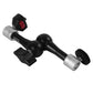 GVM Heavy-Duty Dual 7" Articulating Universal Magic Arm Grip with 1/4'' Ball Heads - GVMLED