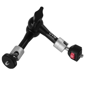GVM Heavy-Duty Dual 7" Articulating Universal Magic Arm Grip with 1/4'' Ball Heads - GVMLED