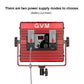 GVM-MB832 50W high-power soft light dual-color LED video soft light with bracket (BOGO) - GVMLED