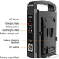 GVM Micro-Series BV-95 Li-Ion V-Mount 2-Battery with Dual Charger Kit - GVMLED