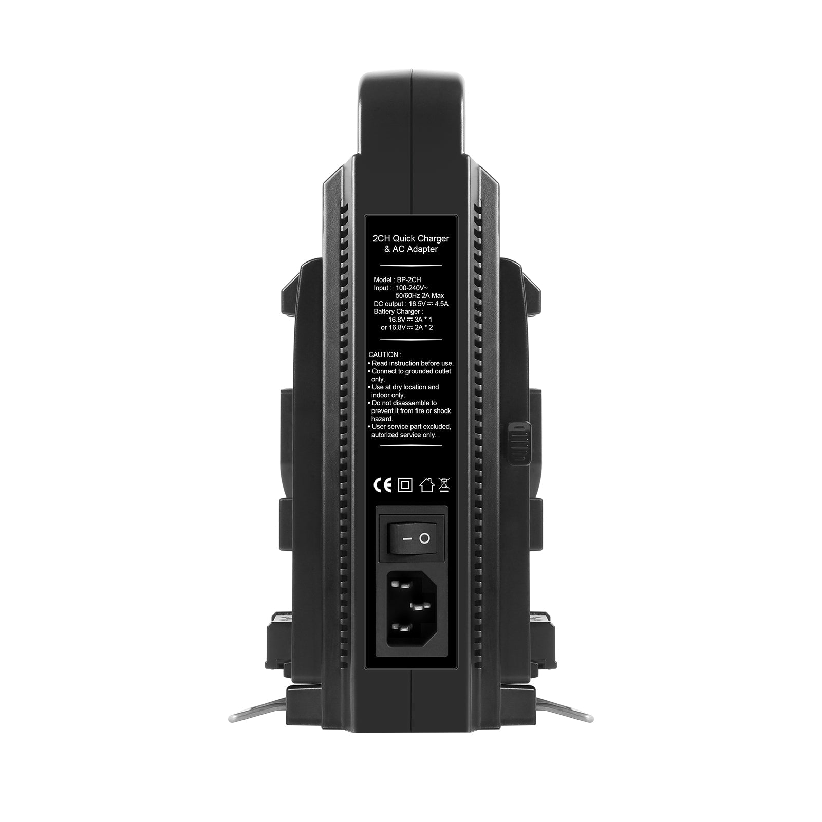 GVM Micro-Series BV-98 Li-Ion V-Mount 2-Battery with Dual Charger Kit - GVMLED