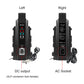 GVM Micro-Series BV-98 Li-Ion V-Mount 2-Battery with Dual Charger Kit - GVMLED