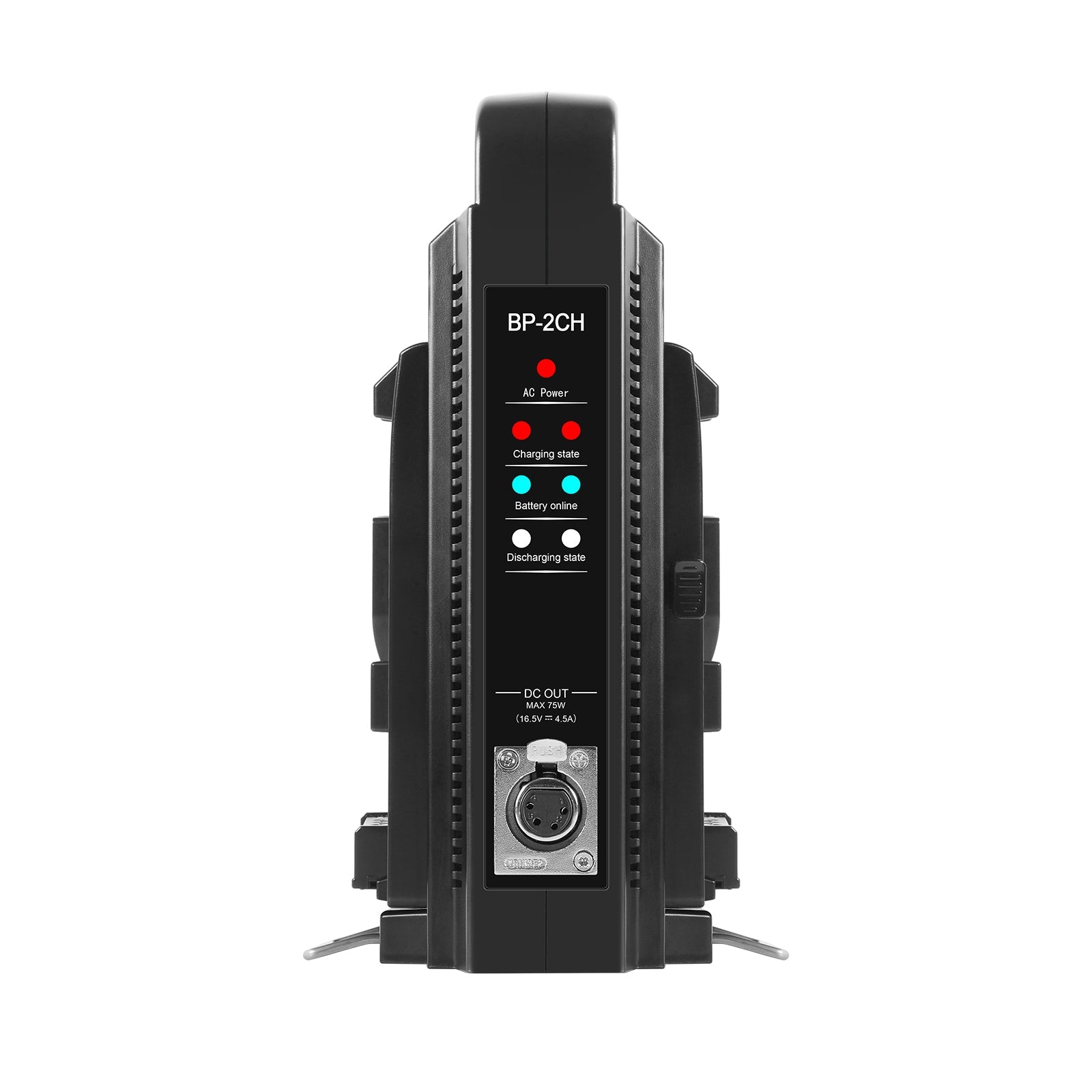 GVM Micro-Series BV-98 Li-Ion V-Mount 2-Battery with Dual Charger Kit - GVMLED