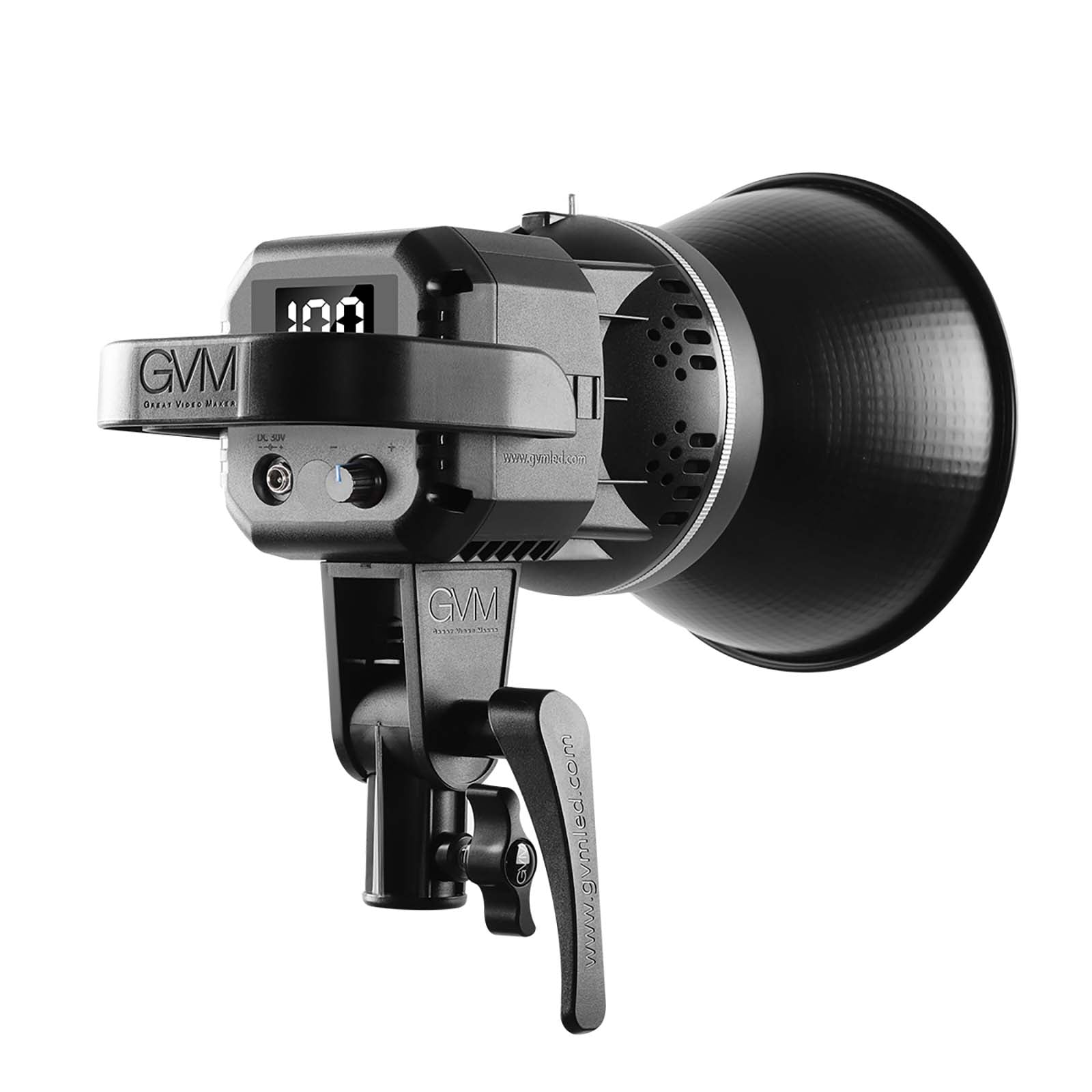 GVM P80S Spotlight Studio LED Video Light 2-Light-Kit - GVMLED