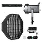 GVM PR150R 150W High Power LED Spotlight Bi-Color & RGB Studio Lighting Kit with Softbox - GVMLED