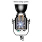 GVM-SD200D 200W High Power Bi-Color LED Spotlight Light (BOGO) - GVMLED