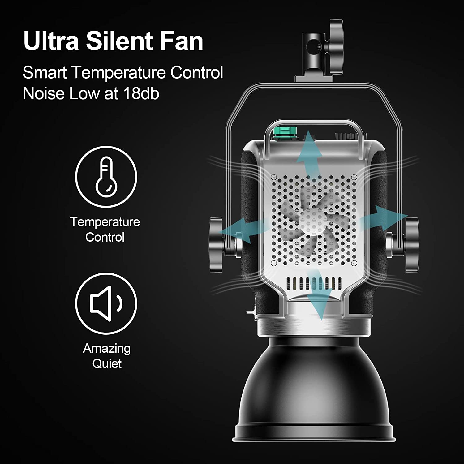 GVM SD200S 200W LED Video Light - GVMLED