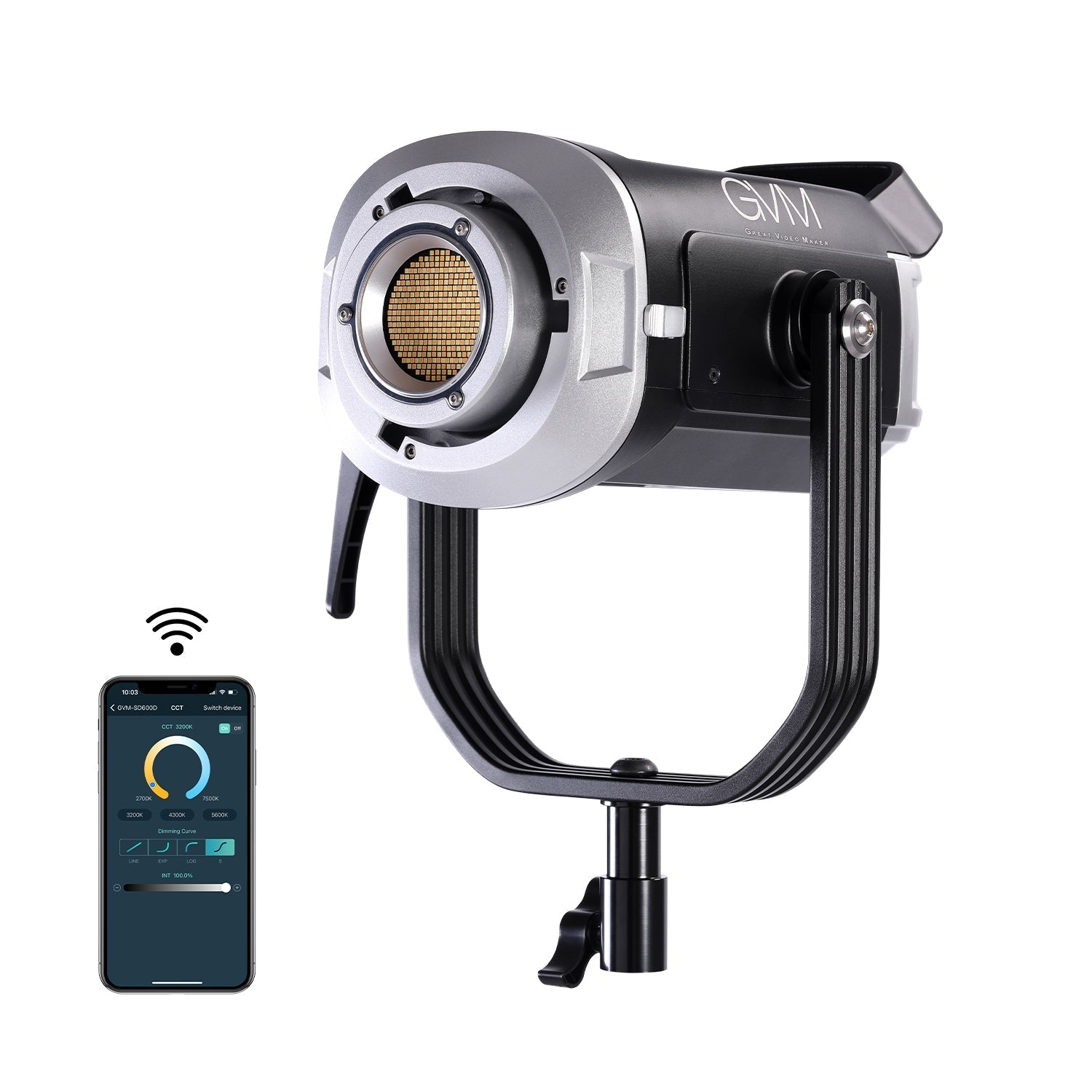 GVM SD600D 600W Bi-Color LED Video Light 3 kits - GVMLED
