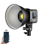 GVM SD80D 80w Bi-Color Spoltlight Daylight 3 kits(battery NPF 750) - GVMLED