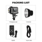 GVM SD80D 80w Bi-Color Spoltlight Daylight 3 kits(battery NPF 750) - GVMLED