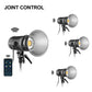 GVM-ST100R 100W Led Video Light RGB+Bi-Color Double Sided Daylight Balanced COB Light 77600 lux/0.5m CRI97+ 12 Built-in Lighting Effects App Control 2700K-7500K Photography Lighting - GVMLED