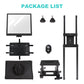 GVM TQ-L Teleprompter for Tablets and Smartphones with Bluetooth Remote and App - GVMLED