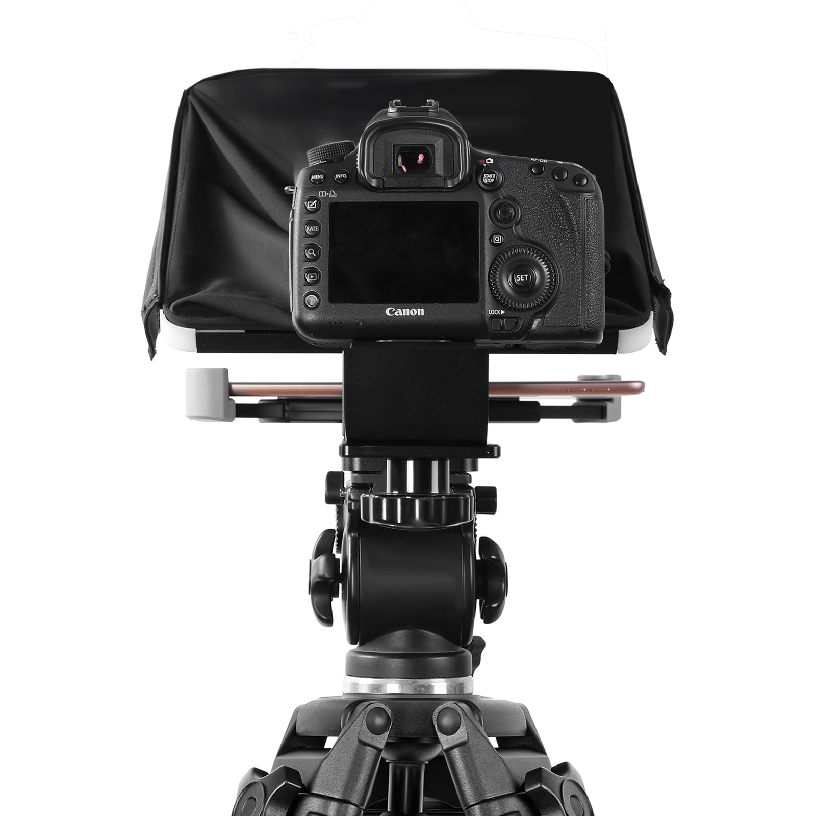 GVM TQ-M Teleprompter for iPad Tablet & Smartphone with Bluetooth APP Control - GVMLED