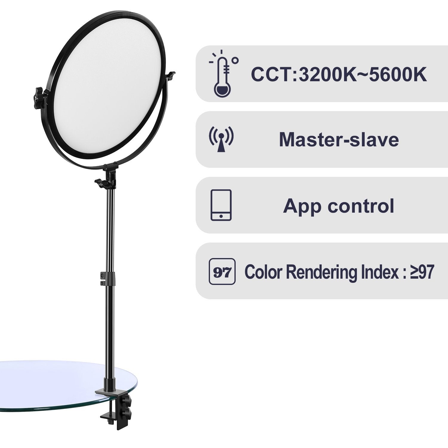GVM Y60D256 Bi-Color LED Video Edge Light (15") - GVMLED