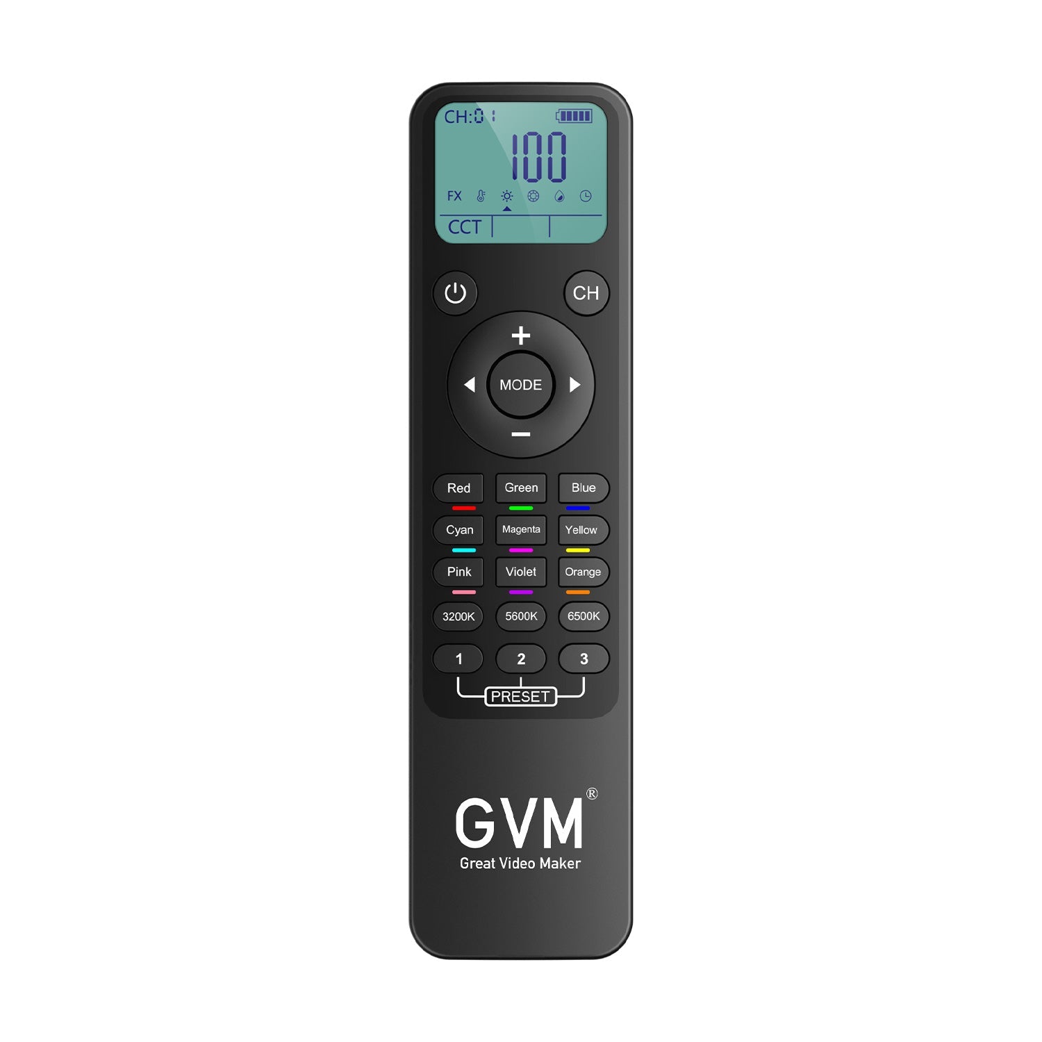 GVM YK22 Remote Control For Panel Light And Monolight