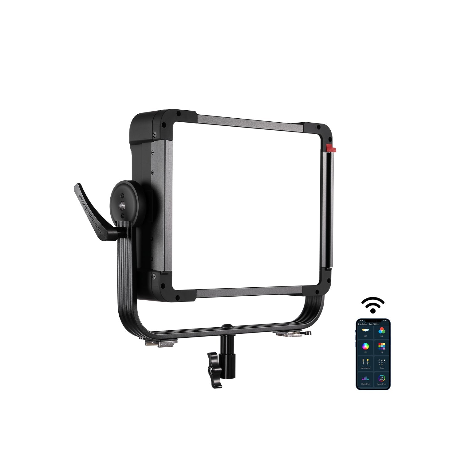 GVM YU200R Led Video Lights Panel Rgb And Bi-Color Studio Light - GVMLED